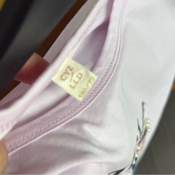 Girls Short Sleeve Tee with Text Design with Excellent condition 3PCS - Picture 6 of 8